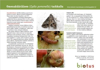 omenakääriäinen feromonit Biotus Oy tietokortit